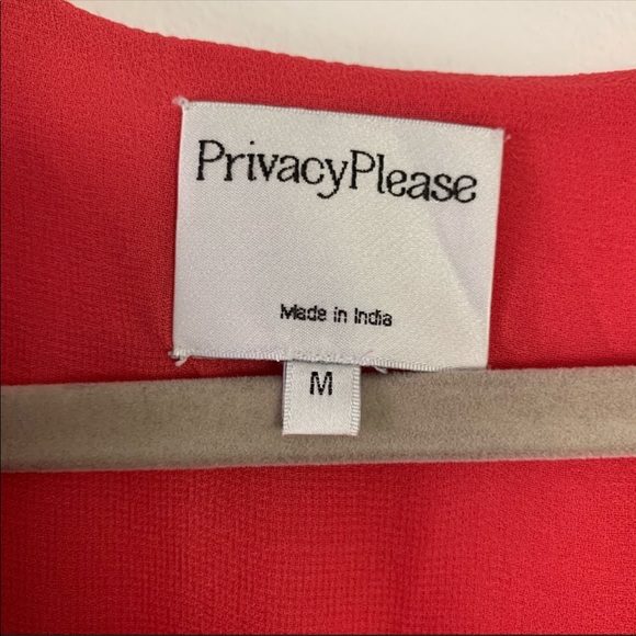 Privacy Please mini wrap ruffles dress. NWT - Picture 5 of 5
